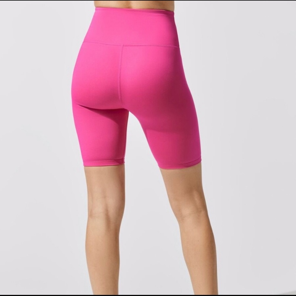 CARBON38 HIGH RISE BIKER SHORT CLOUD COMPRESSION - Picture 3 of 5